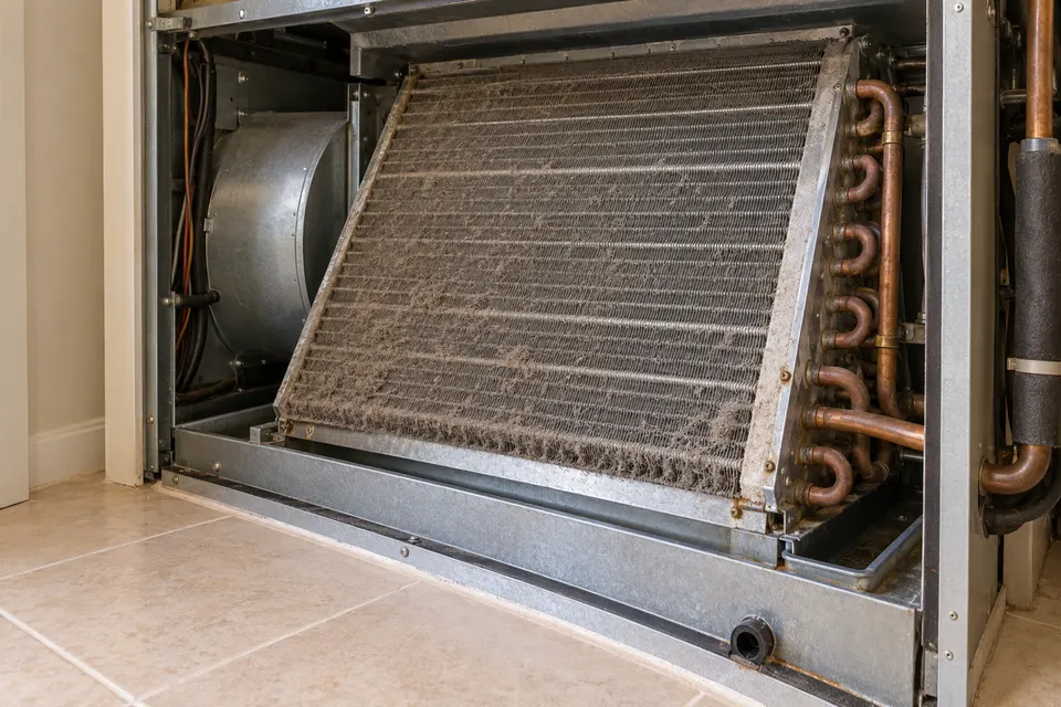Generated illustration of closed central cooling equipment.